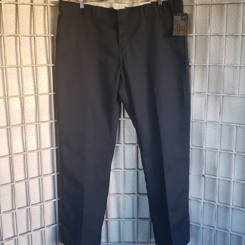 Dickies navy blue women's work casual pants plus size 18R